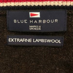 Marks u0026 Spencer | Sweaters | Blue Harbour Sweater Extrafine Pure Lambswool  | Poshmark
